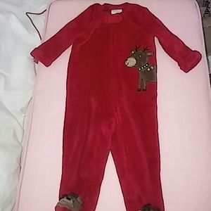 Red Reindeer Onsie 6-9 mo